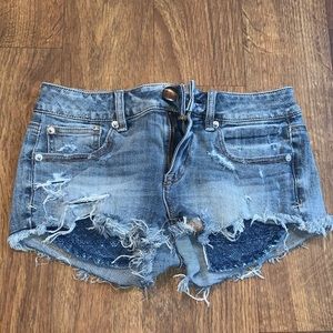 American Eagle jean shorts size 2